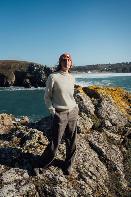Adrian C plain sailor sweater