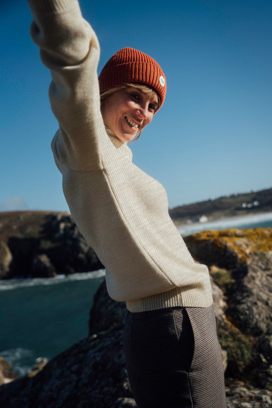 Adrian C plain sailor sweater