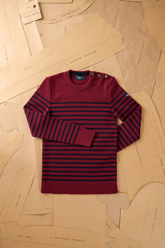 Pull marin rayé Isa 2