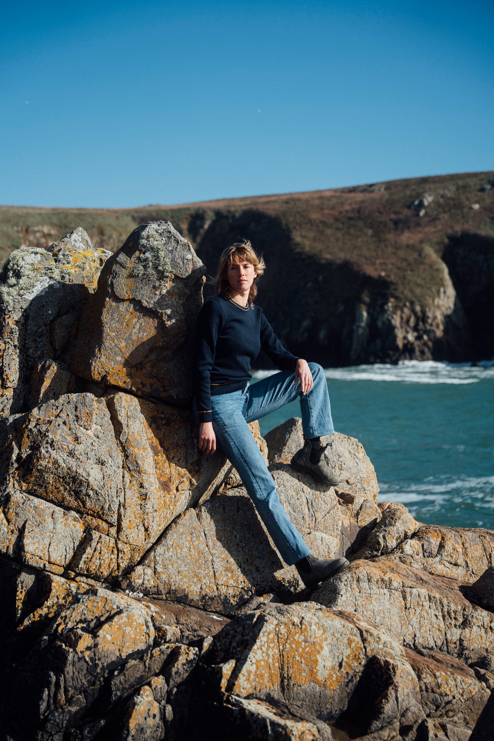 Pull marin GC3 femme - Main Image