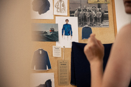 Le Bleu, le pull marin en laine française signé Royal Mer x PAÏSAN