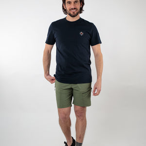 Embroidered rm/boat and anchor t-shirt