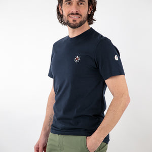 Embroidered rm/boat and anchor t-shirt