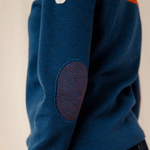 Pull marin bicolore