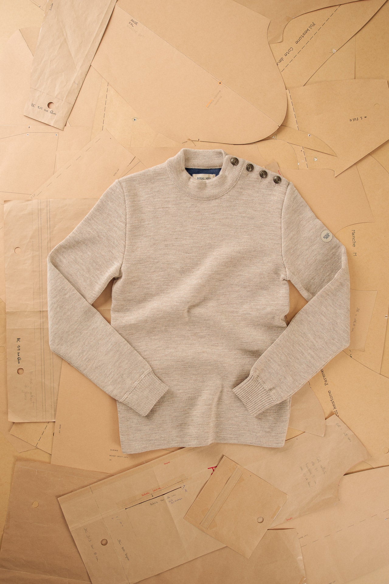 Adrian 2 plain sailor sweater