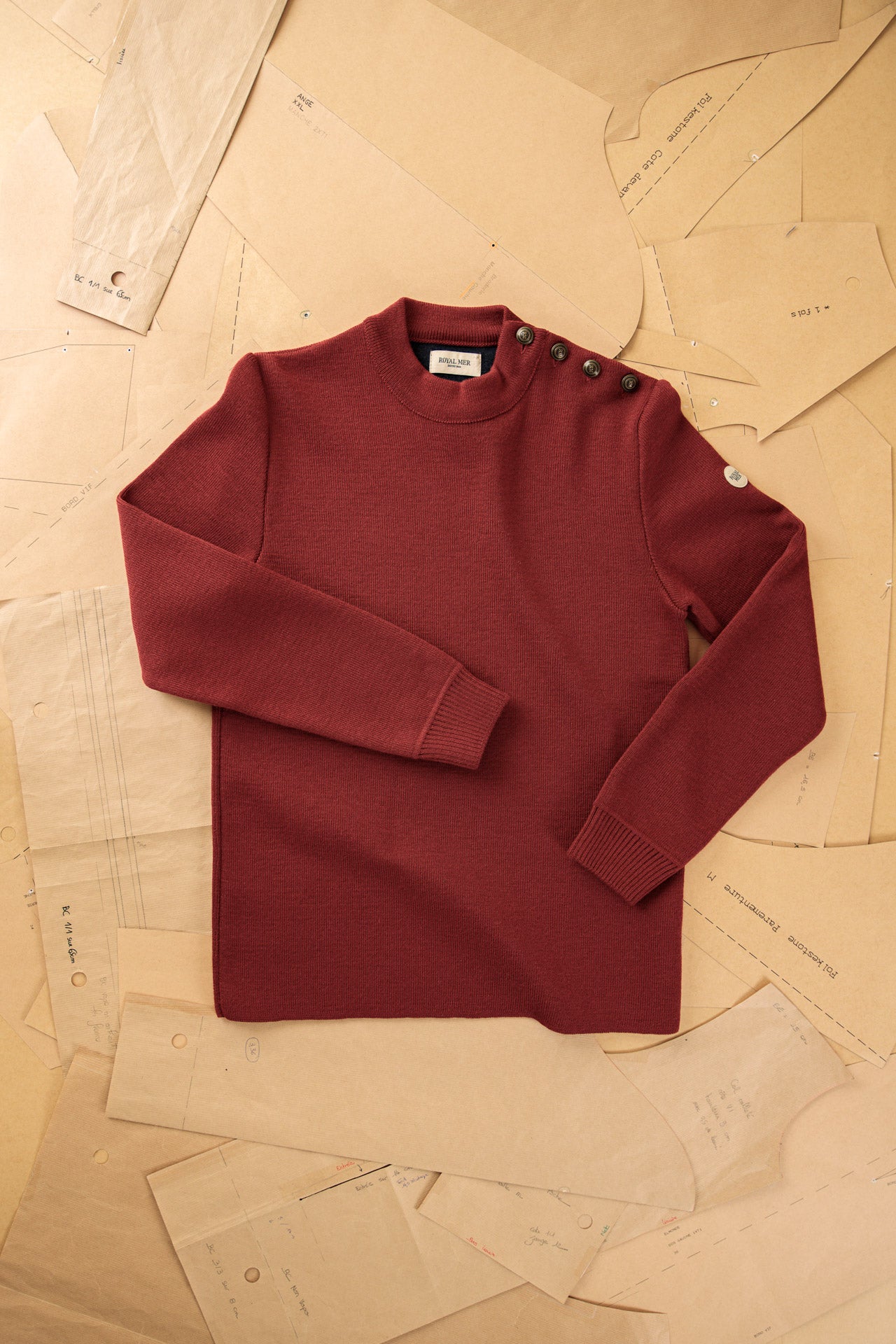 SAILOR NECK SWEATER