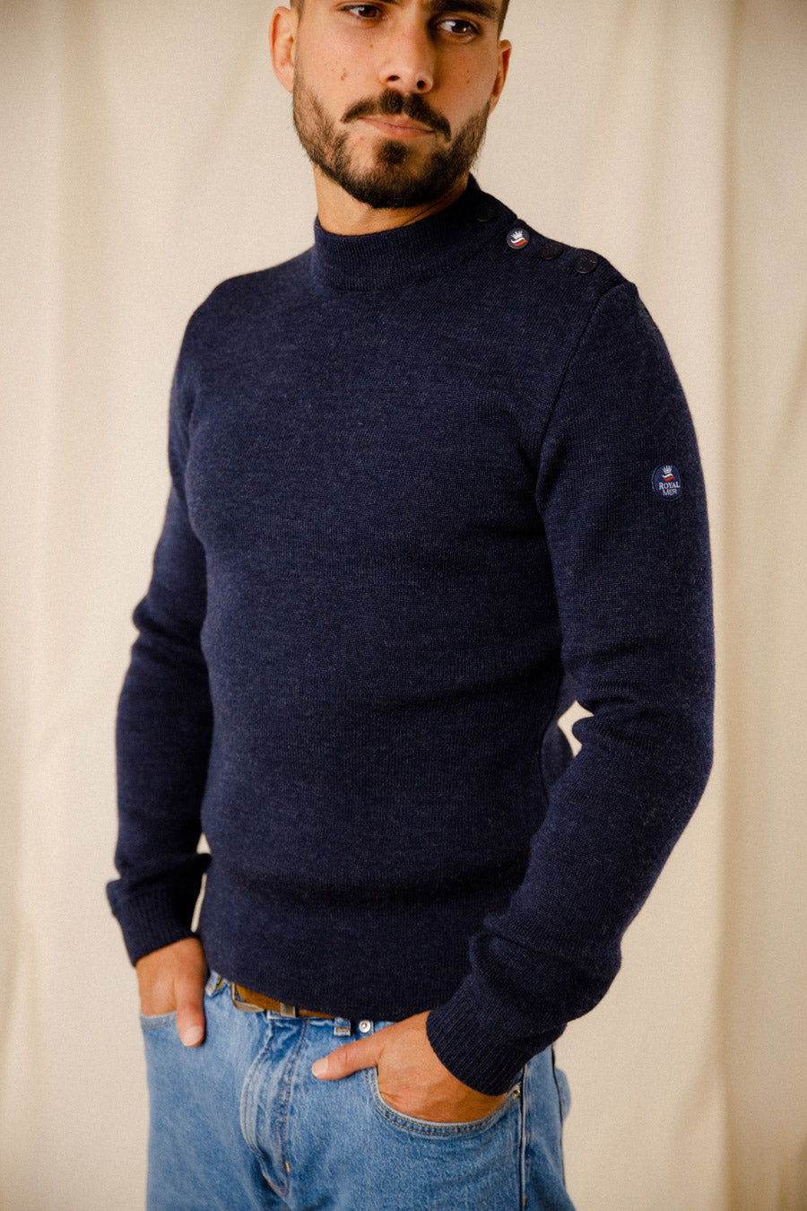 Adrian plain sailor sweater