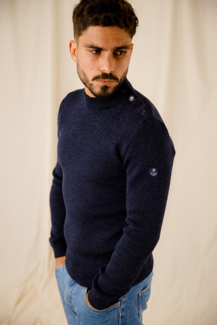 Adrian plain sailor sweater