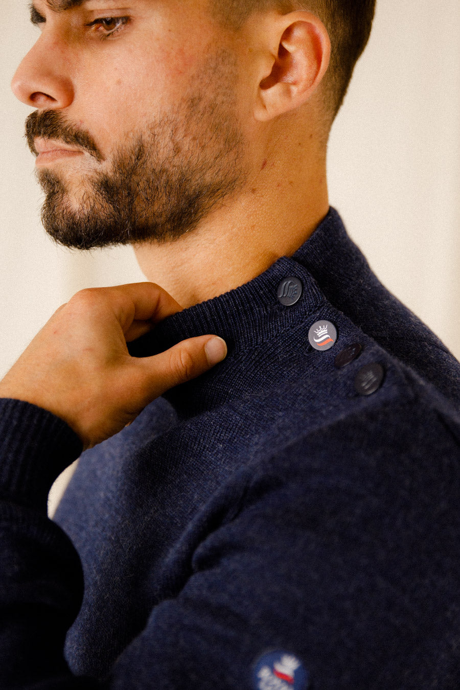 Adrian plain sailor sweater