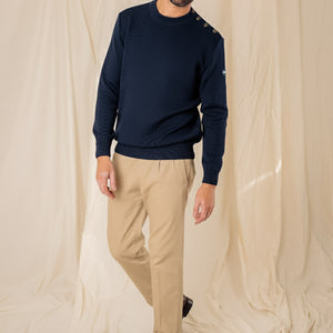 Adrian C plain sailor sweater