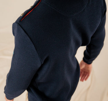 COMFORT FIT SAILOR NECK SWEATER