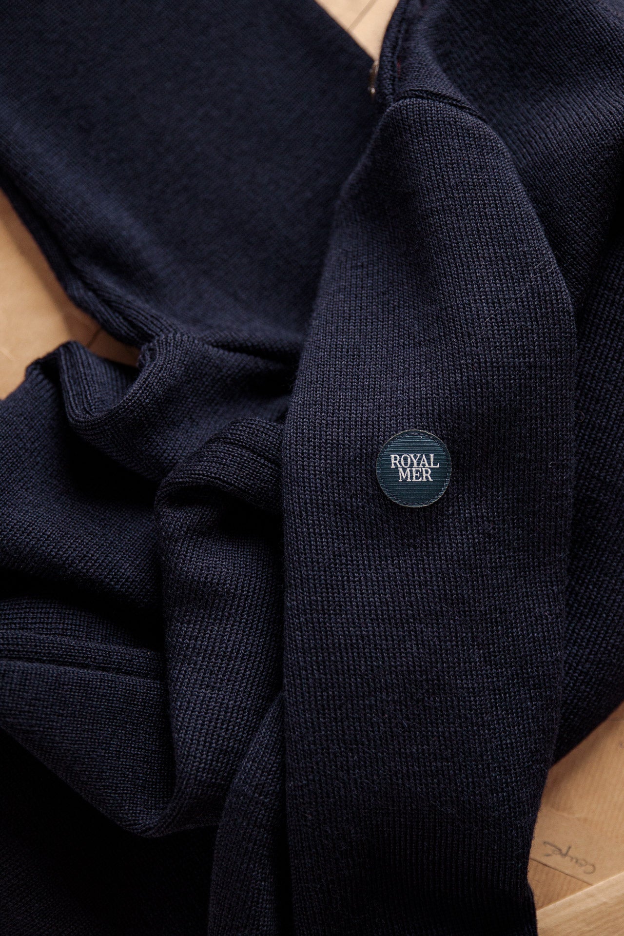 Adrian C plain sailor sweater