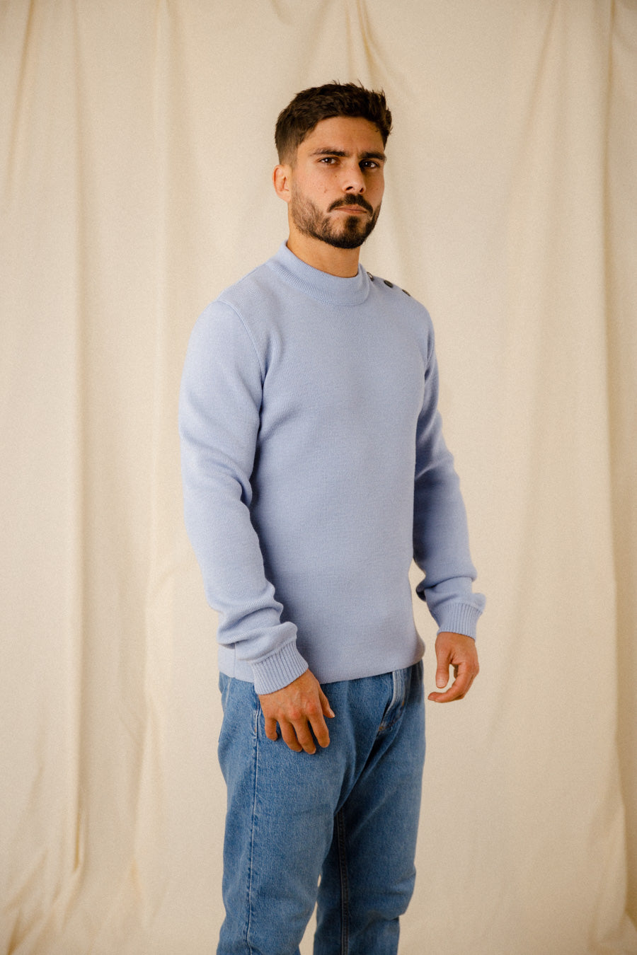 Plain sailor sweater Adrian