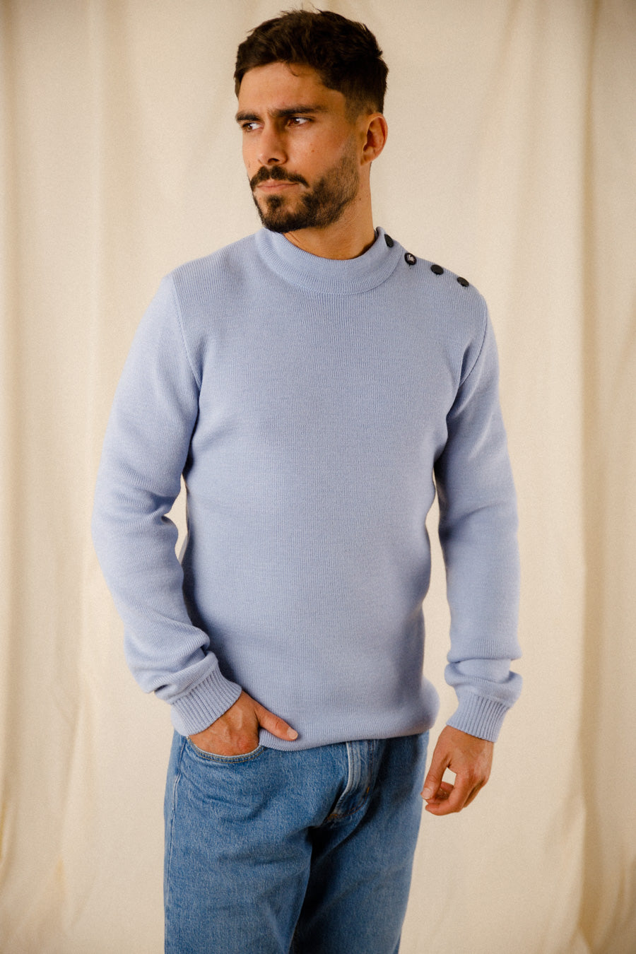 Plain sailor sweater Adrian