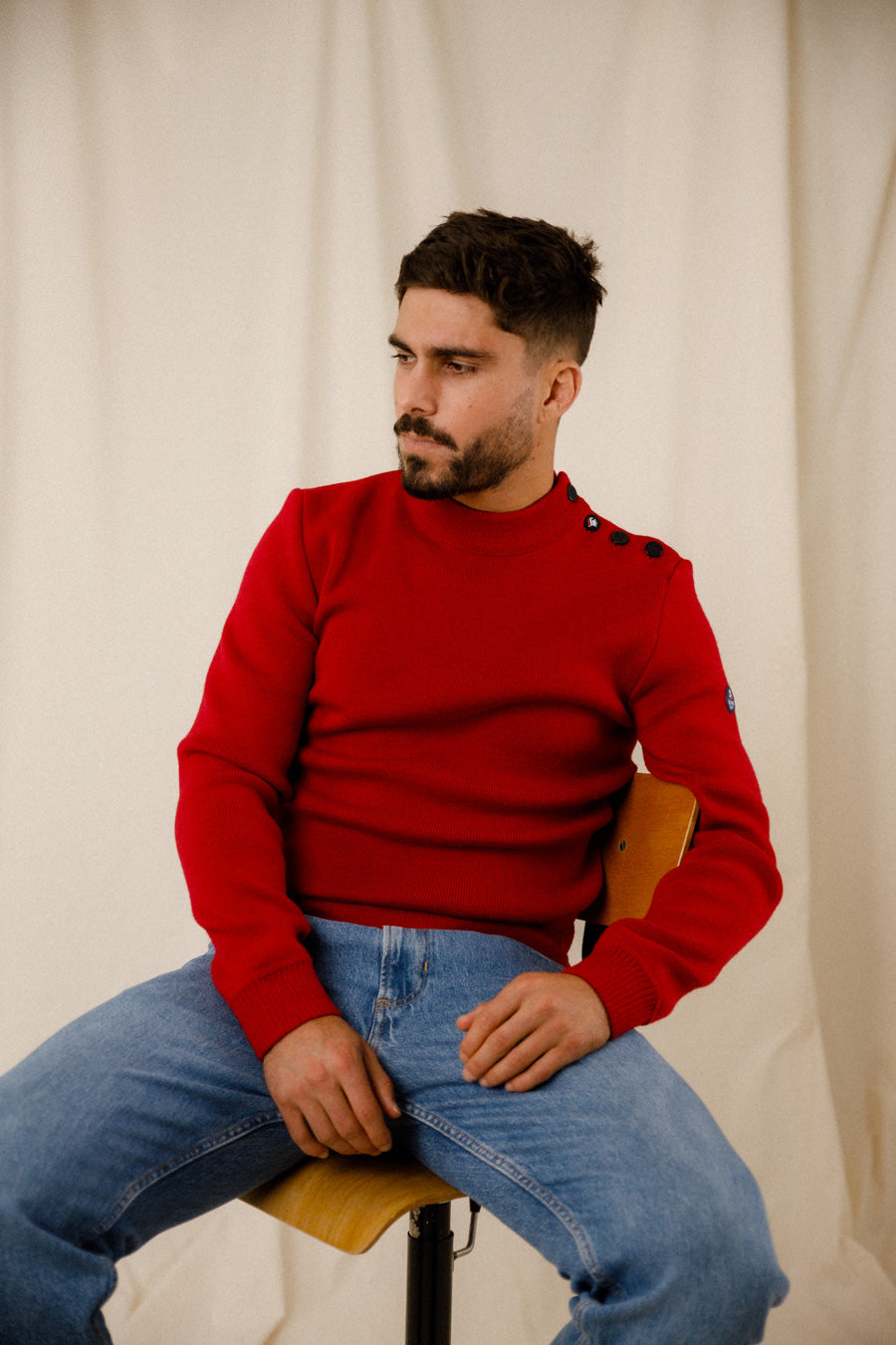 Adrian plain sailor sweater