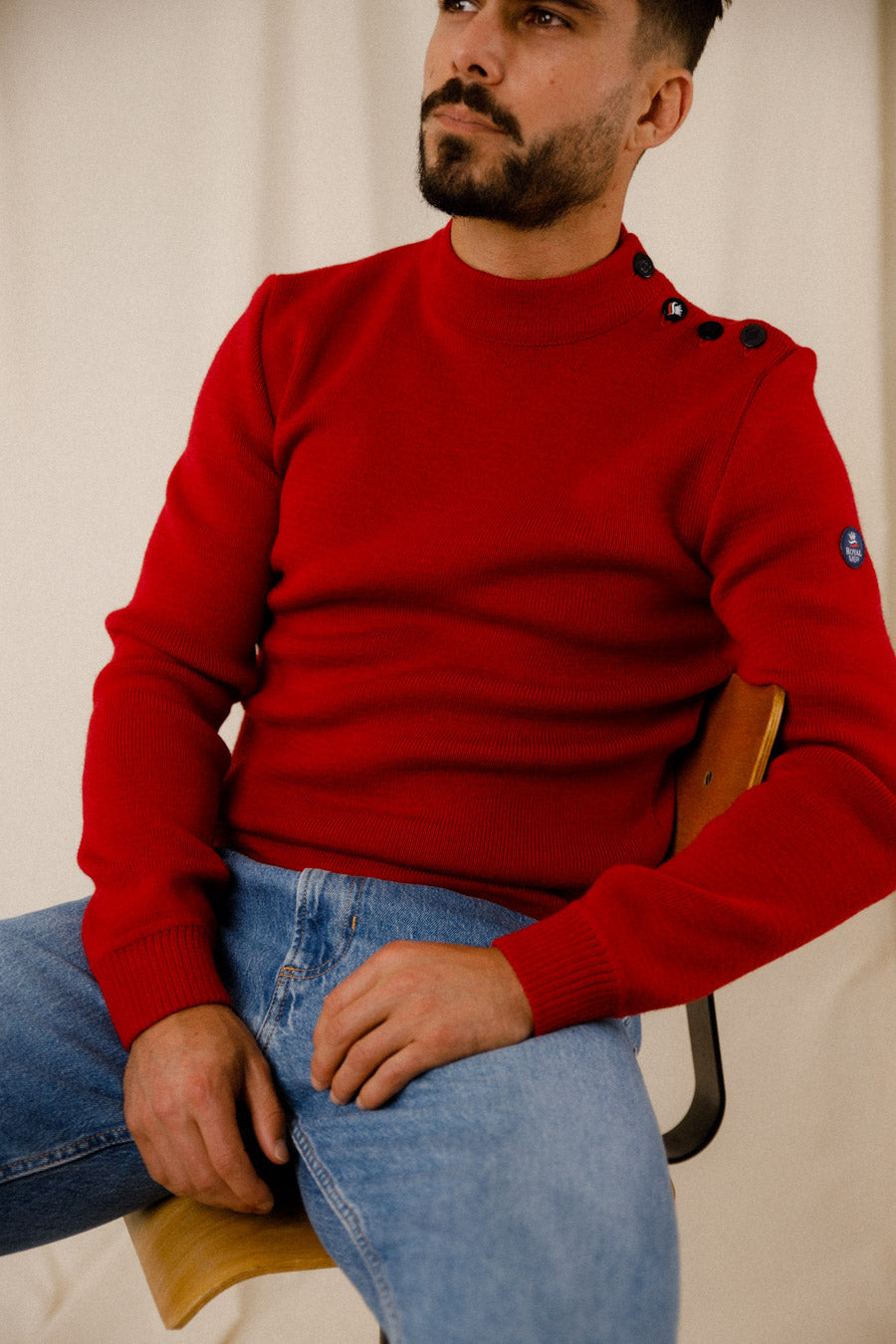 Adrian plain sailor sweater
