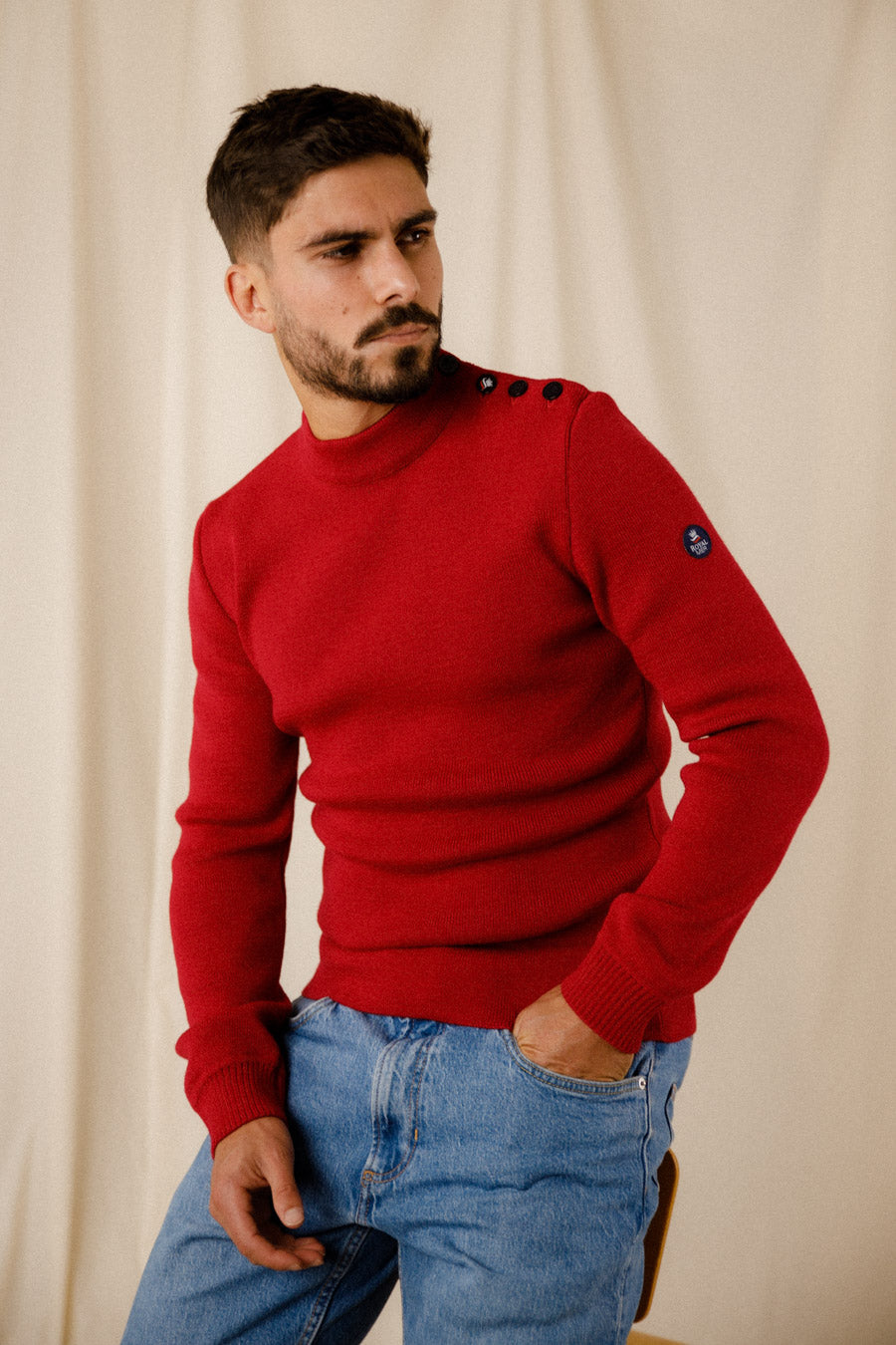 Adrian plain sailor sweater