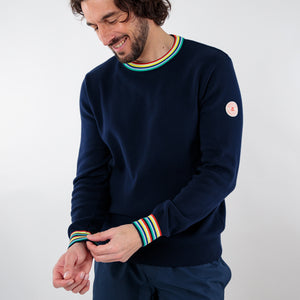 Pull finition multicolores