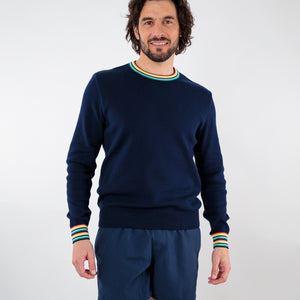 Pull finition multicolores