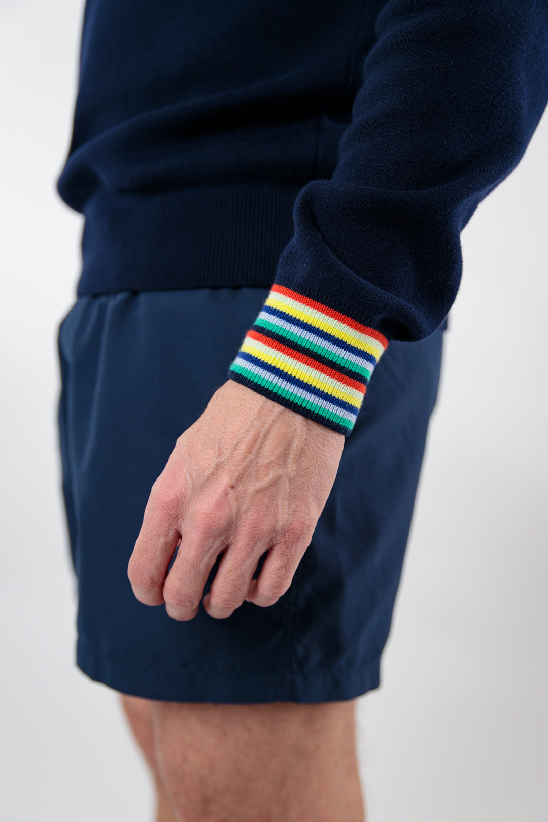Pull finition multicolores