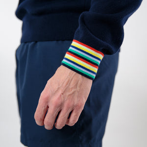 Pull finition multicolores