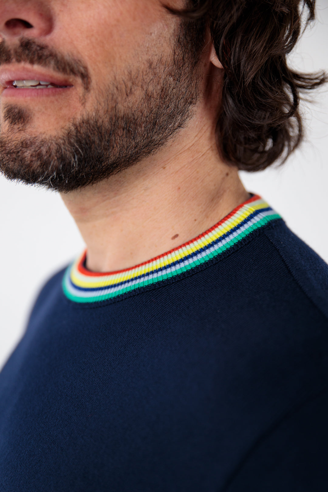 Pull finition multicolores