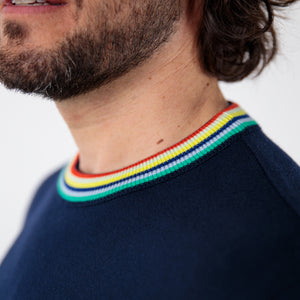 Pull finition multicolores