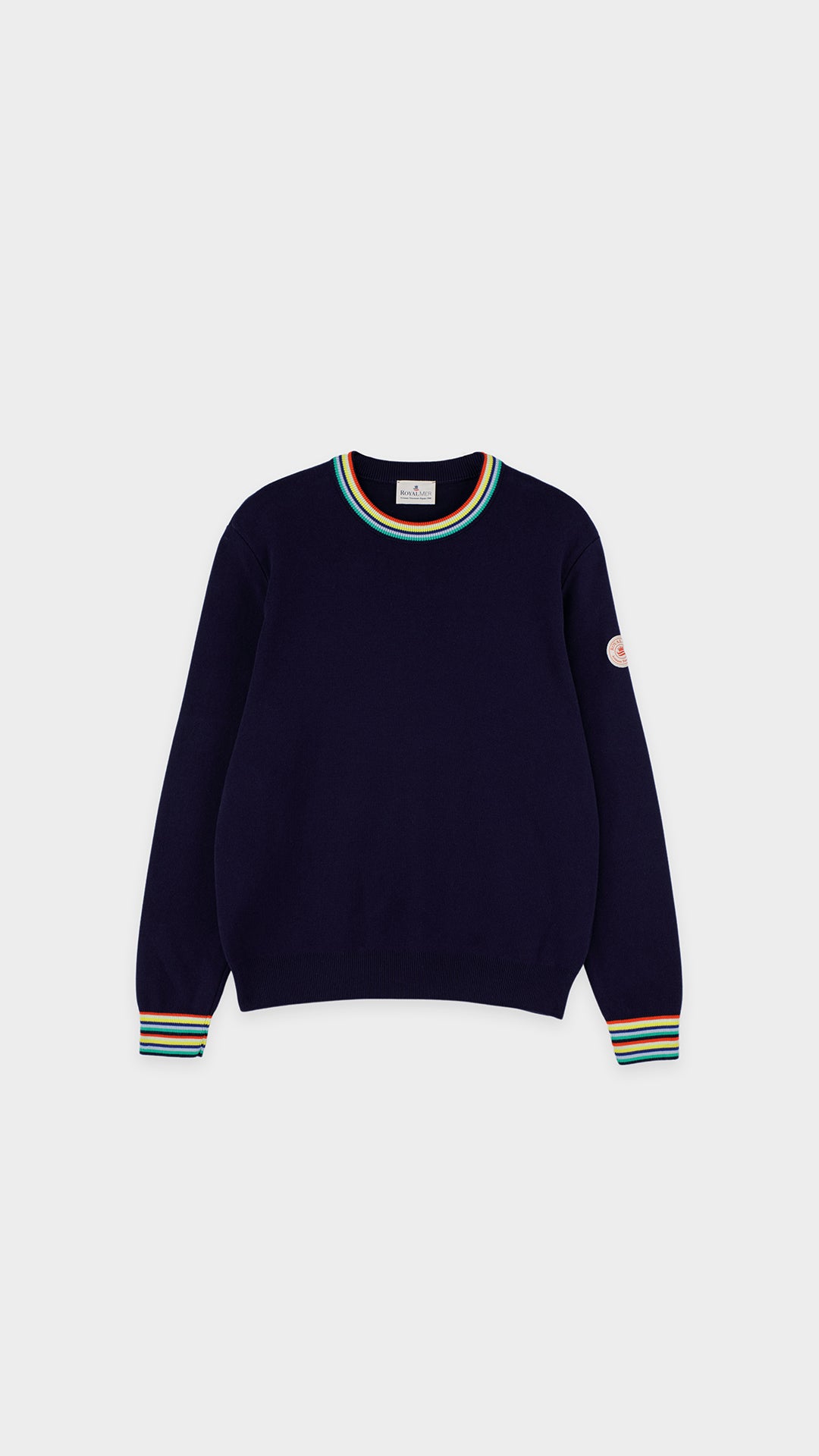 Pull finition multicolores