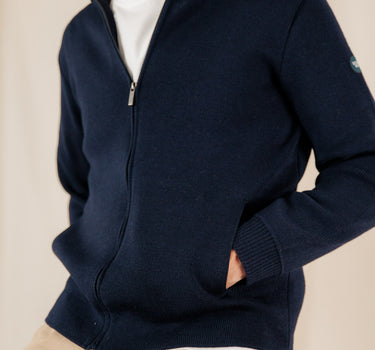 VESTE AJUSTEE COL MONTANT