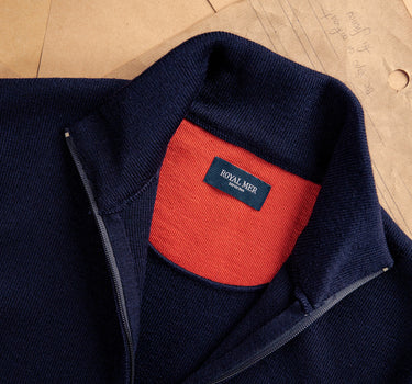 VESTE AJUSTEE COL MONTANT