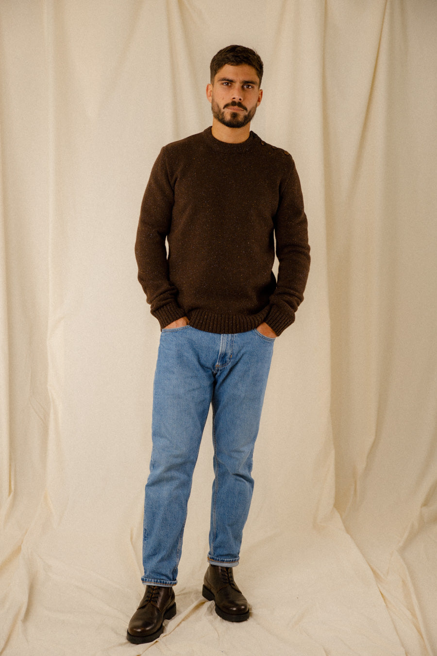 Plain sailor sweater Andreas 