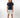 Anchor + rainbow round neck T-shirt