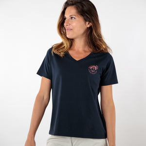 Tee-shirt ancre + arc en ciel