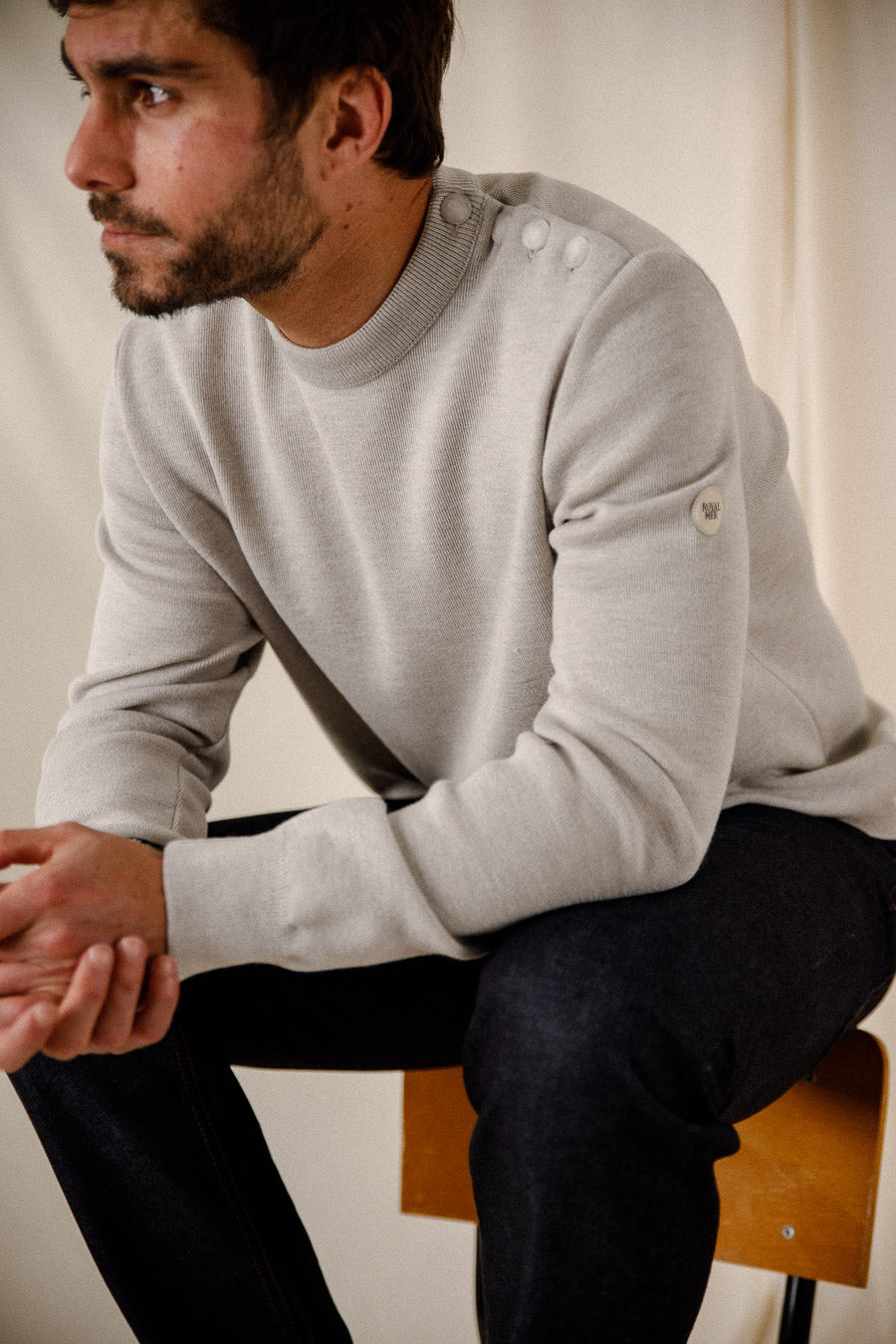 Pull marin uni Armel