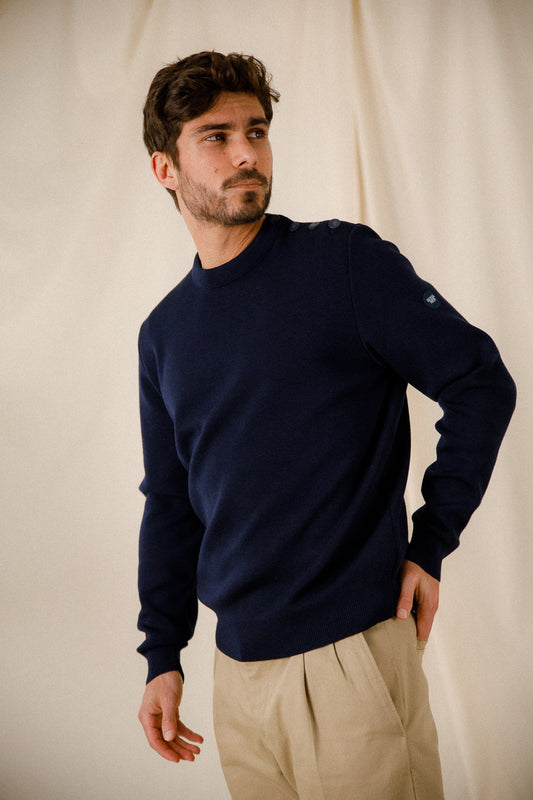 Plain sailor sweater Armel