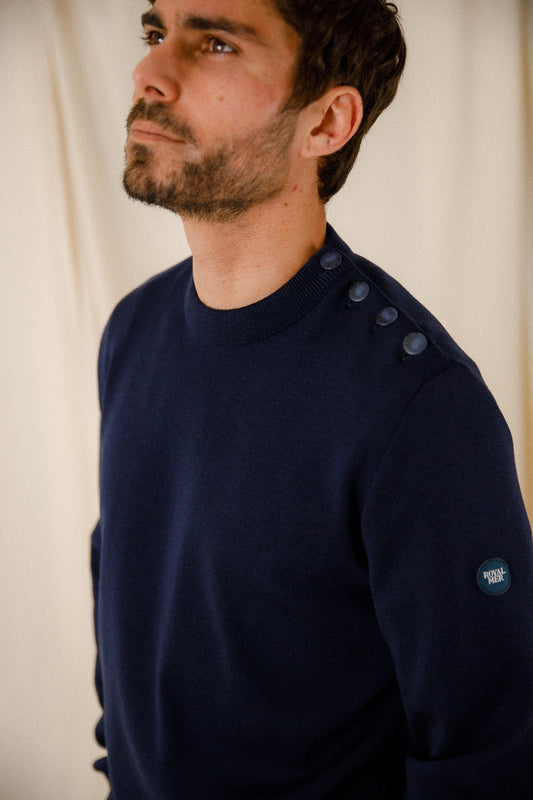 Plain sailor sweater Armel