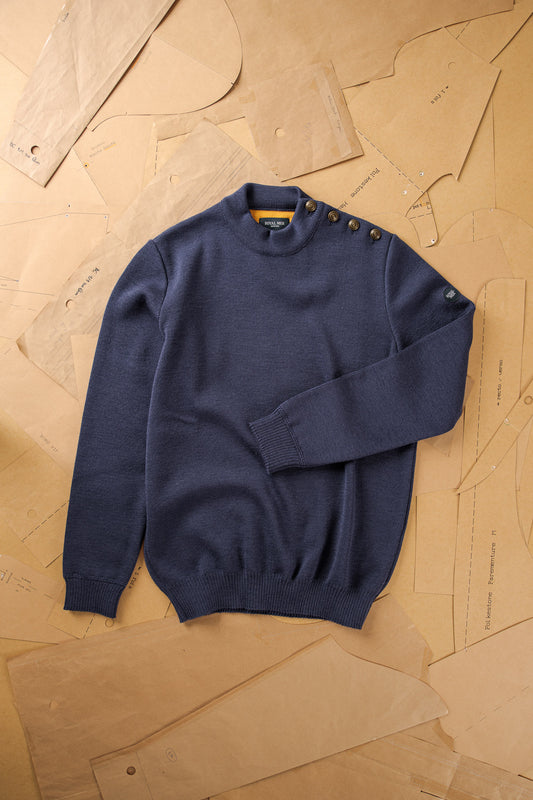 Adrian C plain sailor sweater