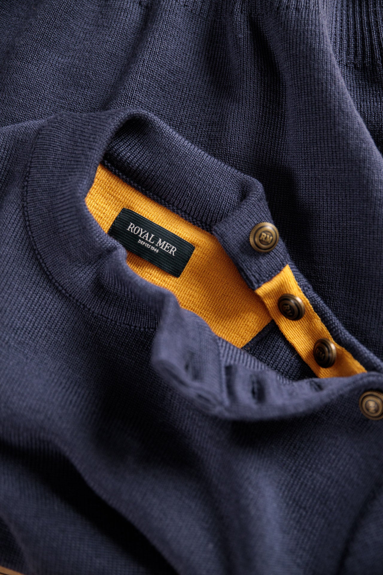 Adrian C plain sailor sweater