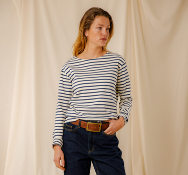 Marinière rouge pour femme - Le Minor - Marques de France Marinière rouge pour femme - Le Minor - Marques de France