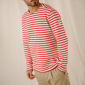 Classic long-sleeved sailor top