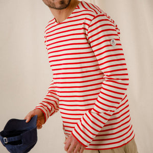 Classic long-sleeved sailor top