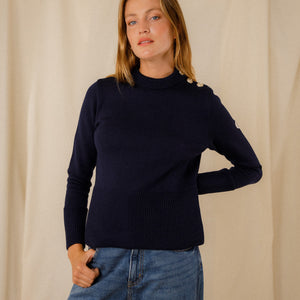 Pull marin uni Brunella