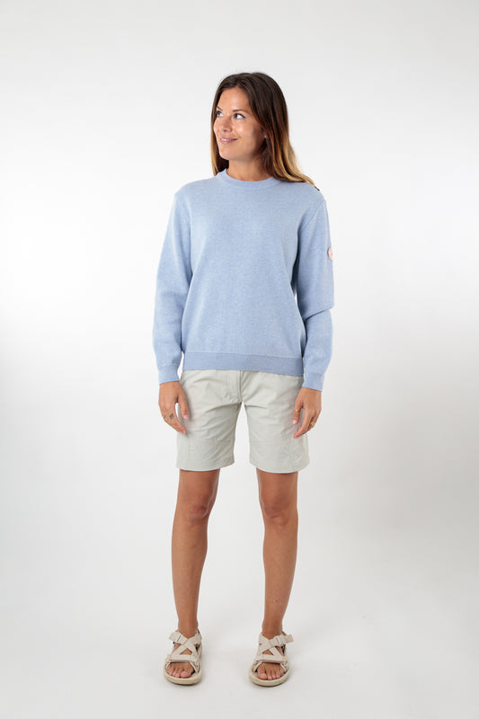 Plain cotton sweater