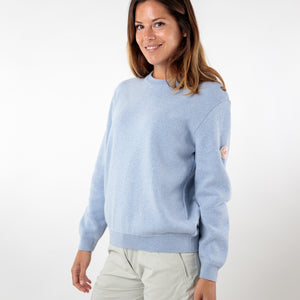 Plain cotton sweater