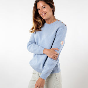 Plain cotton sweater