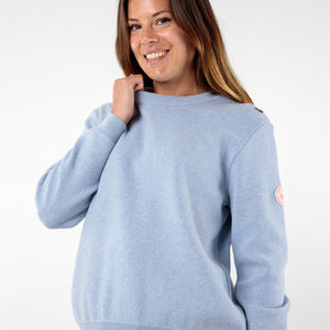 Plain cotton sweater