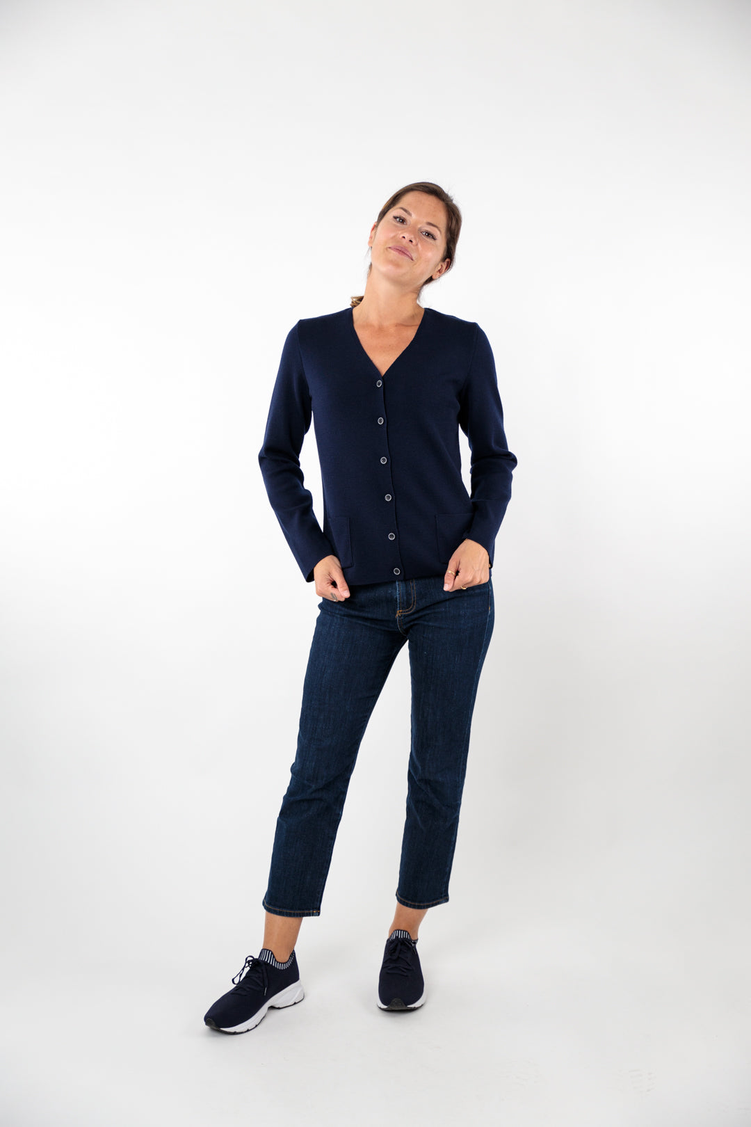 Gilet classique col v