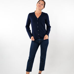 Gilet classique col v