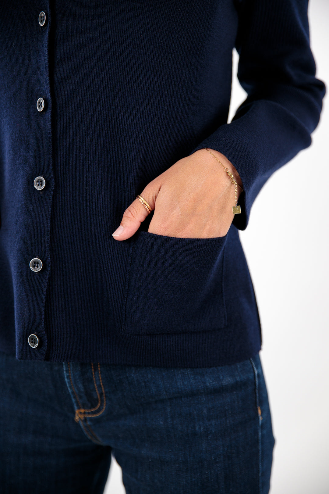 Gilet classique col v