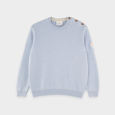 Plain cotton sweater
